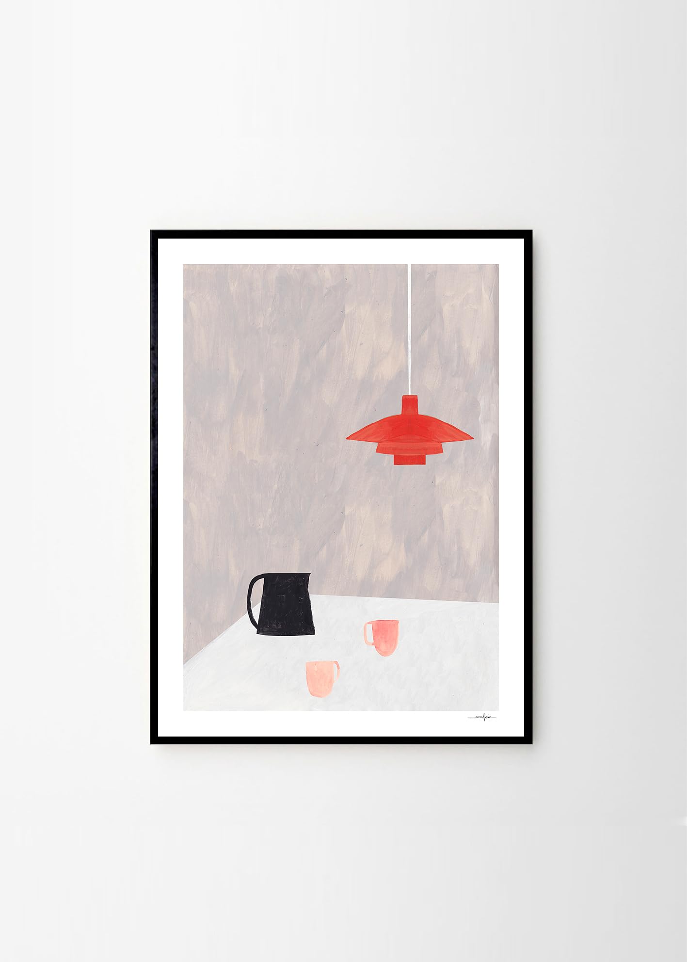Amazon.co.jp: The Poster Club Poster Club, Orange Pendant, 19.7 x